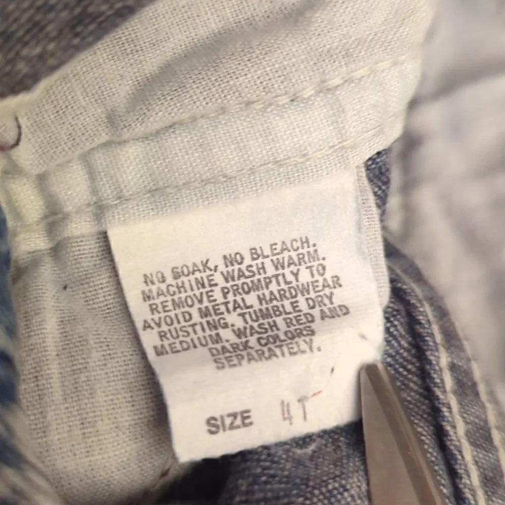 Oshkosh bgosh vintage denim overalls‎